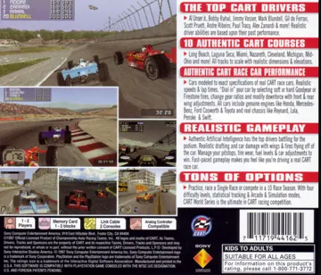 CART World Series (US) box cover back